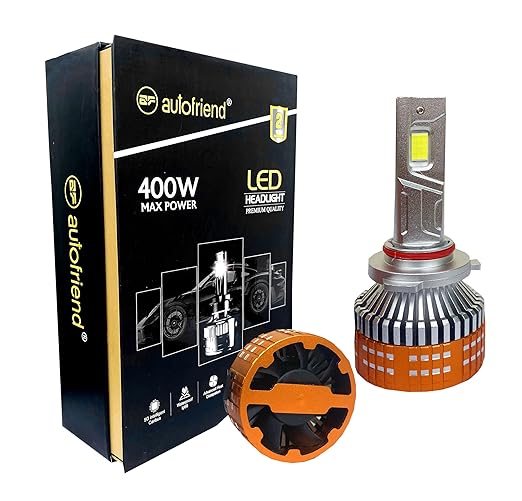 new product 1 Autofriend LED Headlight Bulb,400 WATT, 40000LM, 6000K Cool White, IP67 Waterproof (af-400W_9005)